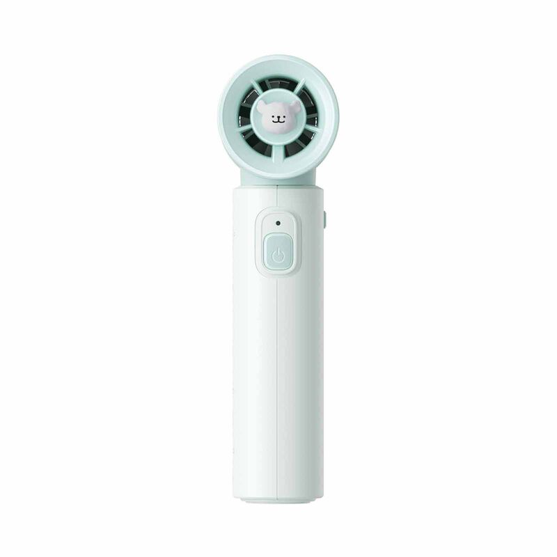 JISULIFE Handheld Fan Life9 (5000mah)-green-maltese Edition LIFE9-GREEN-MALTESE-image 1