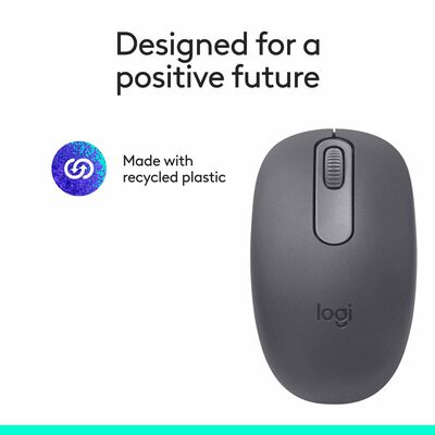 LOGITECH M196 Wireless Bluetooth Mouse Graphite 910-007462