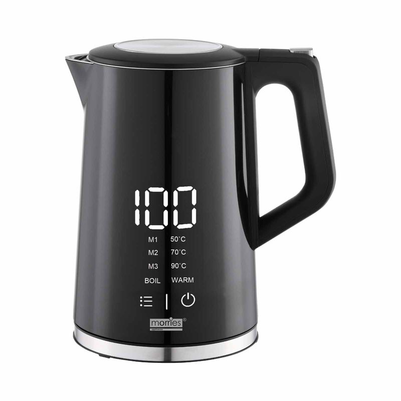 MORRIES Kettle (1.7l) - Black MS-1010DDLK-image 1