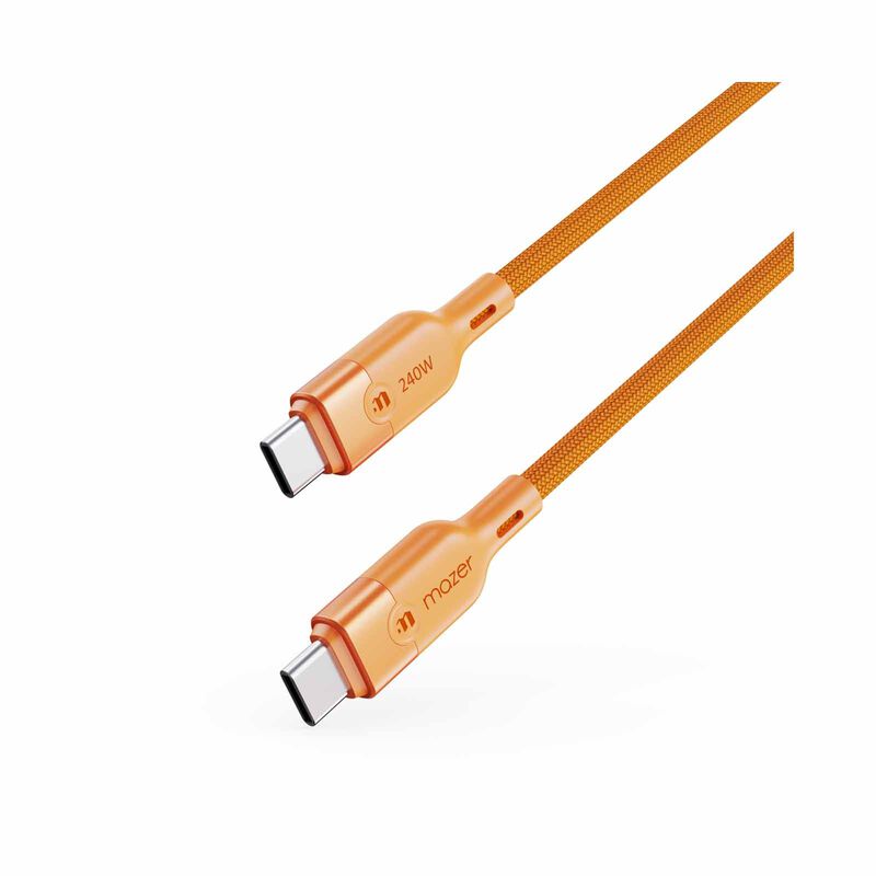 MAZER Infinitelink Cobra2 Magnetic 1.25m/240w Fast Charging Cable-sg M-COBRA20-SG-image 2