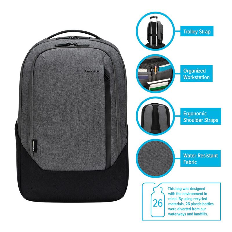 TARGUS Cypress Ecosmart 15.6" Backpack - Grey TBB58602GL-70-image 7