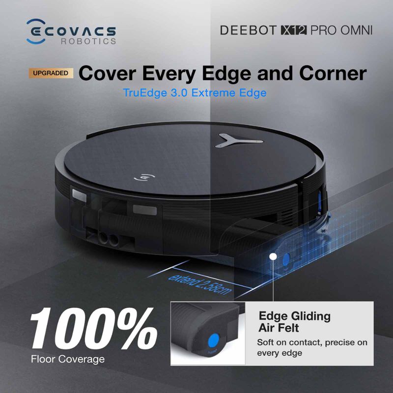 ECOVACS Deebot X12 Pro Omni Robotic Vacuum Cleaner DEX-35-image 10