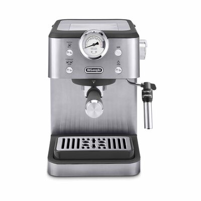 DELONGHI Classic Espresso Machine - Metal Grey EM450.M