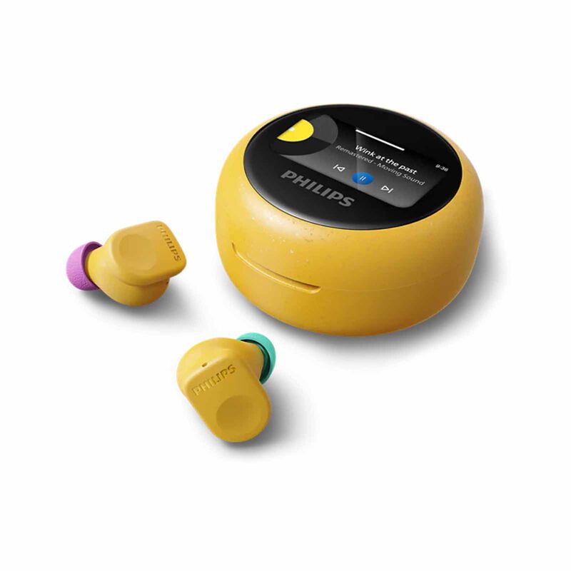 PHILIPS Moving Sound The Buds Spatial Audio Yellow TAMS3YL/00-image 2