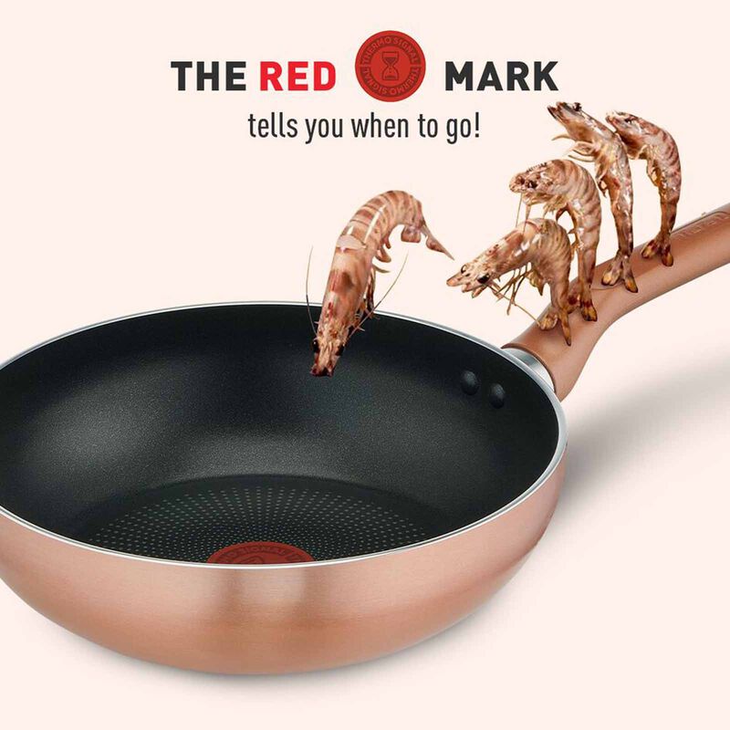 TEFAL Cook & Shine 3pc Cookware Set (fp24 + Wp28 + Spatula) G808S3-image 3