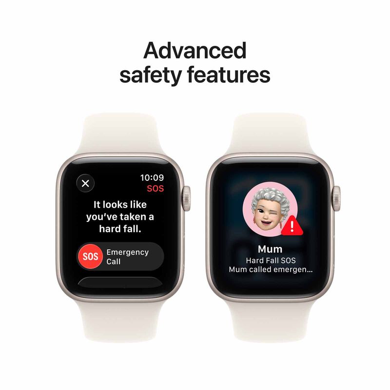 APPLE Watch Se 3 Gps 44mm Starlight Aluminium Case With Starlight Sport Band - M/l MEHJ4X/A-image 5