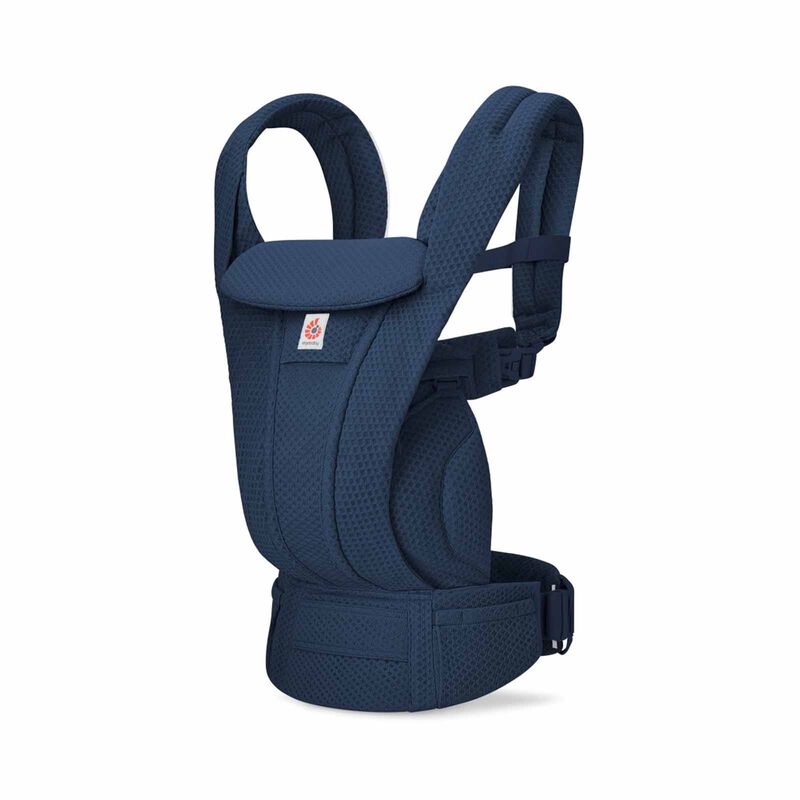 ERGOBABY Omni Deluxe All In One Mesh Baby Carrier - Midnight Blue - Online Exclusive BCODMMIDBLU-image 2