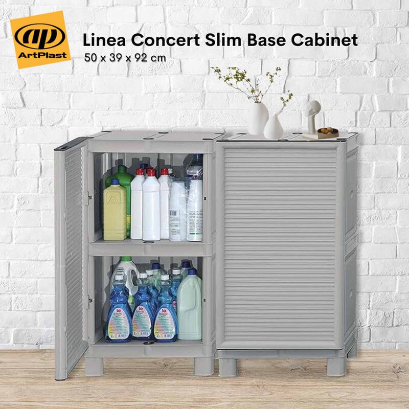 ARTPLAST Linea Concert Slim Base Cabinet 50x39x92cm CONCERT-image 1