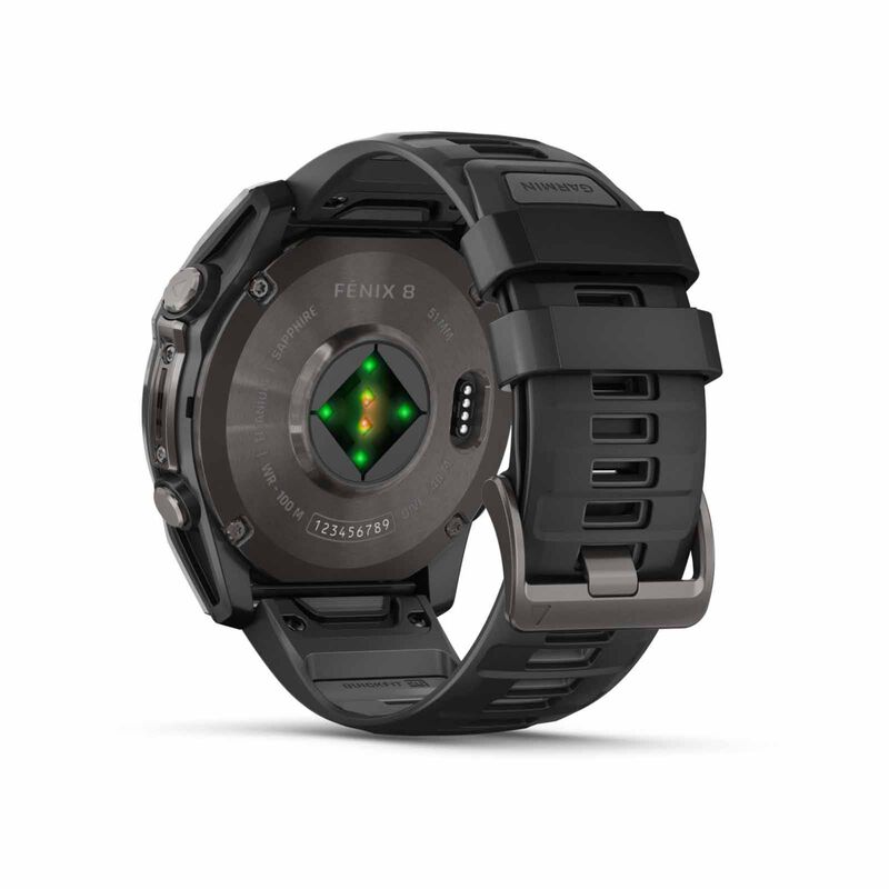 GARMIN Fenix 8 51mm Sapphire Amoled Edition, Carbongray_black,black/pebblegray GM-010-02905-63-image 5