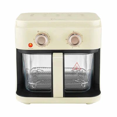 LA GOURMET Glass Air Fryer (5.5l) - Cream LGELAF435750