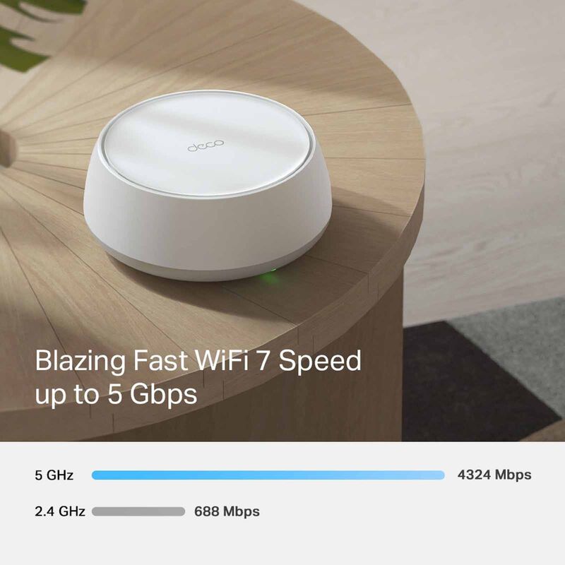 TP LINK Be5000 Whole Home Mesh Wi-fi 7 Unit TPL-DECO-BE25 (1 -PACK)-image 4
