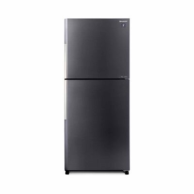 SHARP Top Mount Fridge (427l) - Dark Silver SJ-RF43E-DS