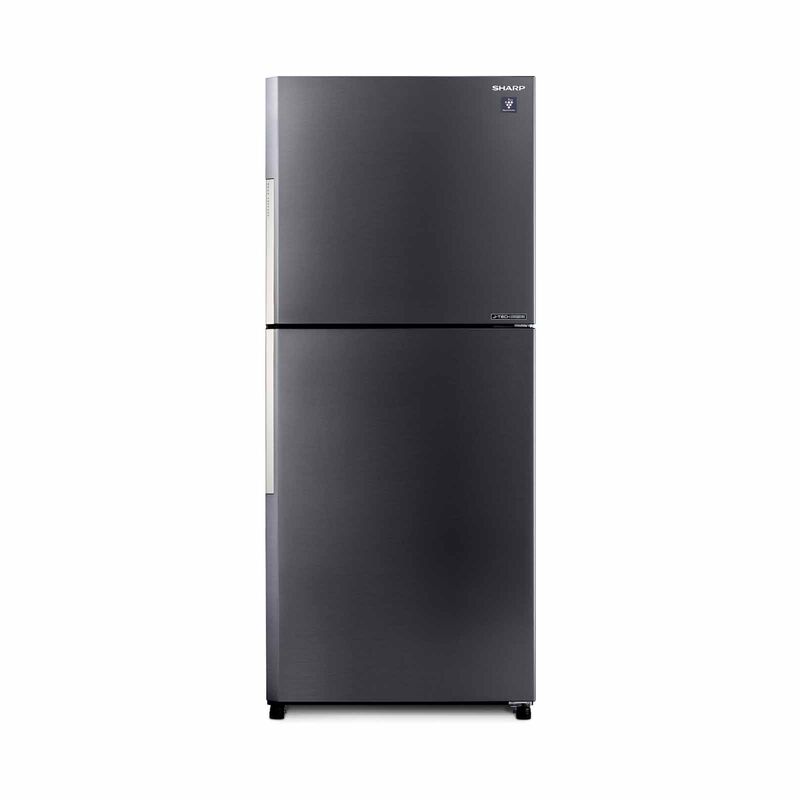 SHARP Top Mount Fridge (427l) - Dark Silver SJ-RF43E-DS-image 1