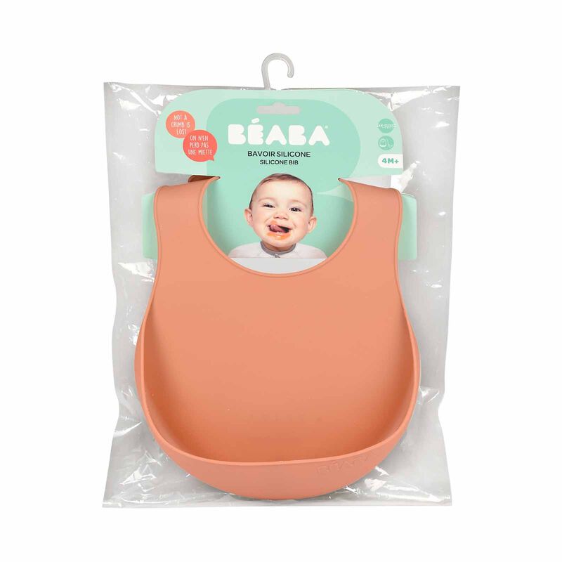 BEABA Bib - Terracotta (online) SILICONE-image 2