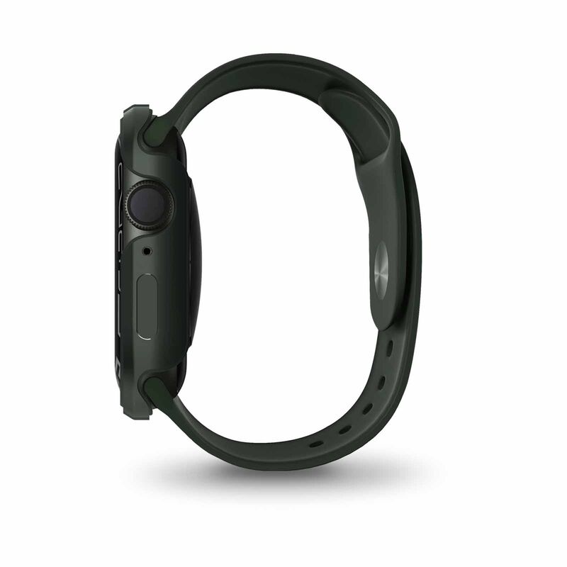 UNIQ Valencia Apple Watch Case 45/44mm - Hunter (green) UNIQ-45MM-VALGRN-image 4
