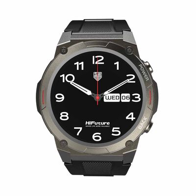 HIFUTURE Mix2 - Black Bluetooth Smartwatch With Heart Rate Function HSFI2BK