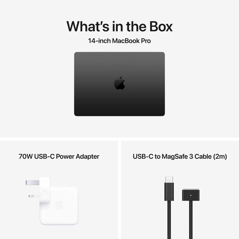 APPLE 14-inch Macbook Pro: M5 Pro Chip With 15-core Cpu And 16-core Gpu, 24gb, 1tb Ssd - Space Black MGDR4ZP/A-image 4
