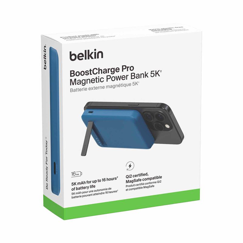 BELKIN 5k - 15w Qi2 Wireless Power Bank - Blue BPD006FQBL-image 2