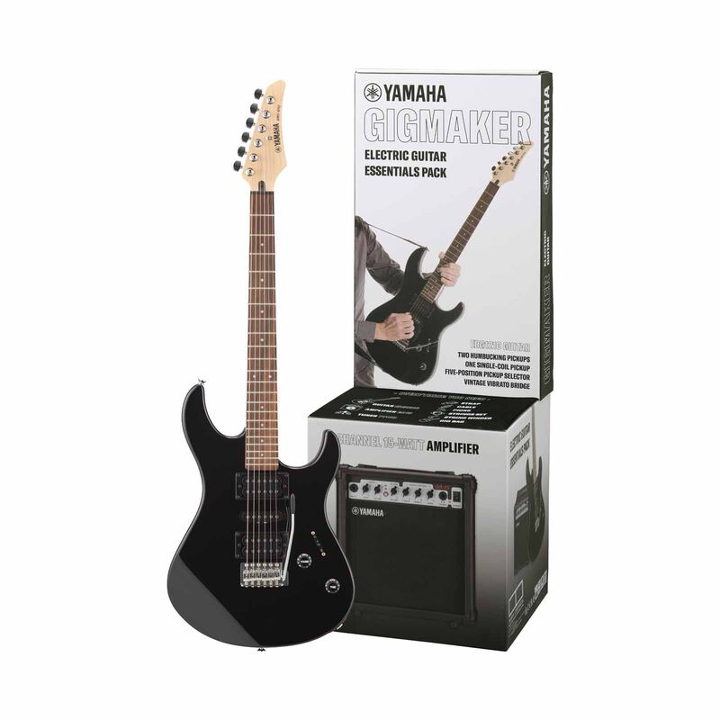 YAMAHA Electric Guitar Package (black) With Guitar Amplifier And Related Accessories ERG121GPII BLK-image 5