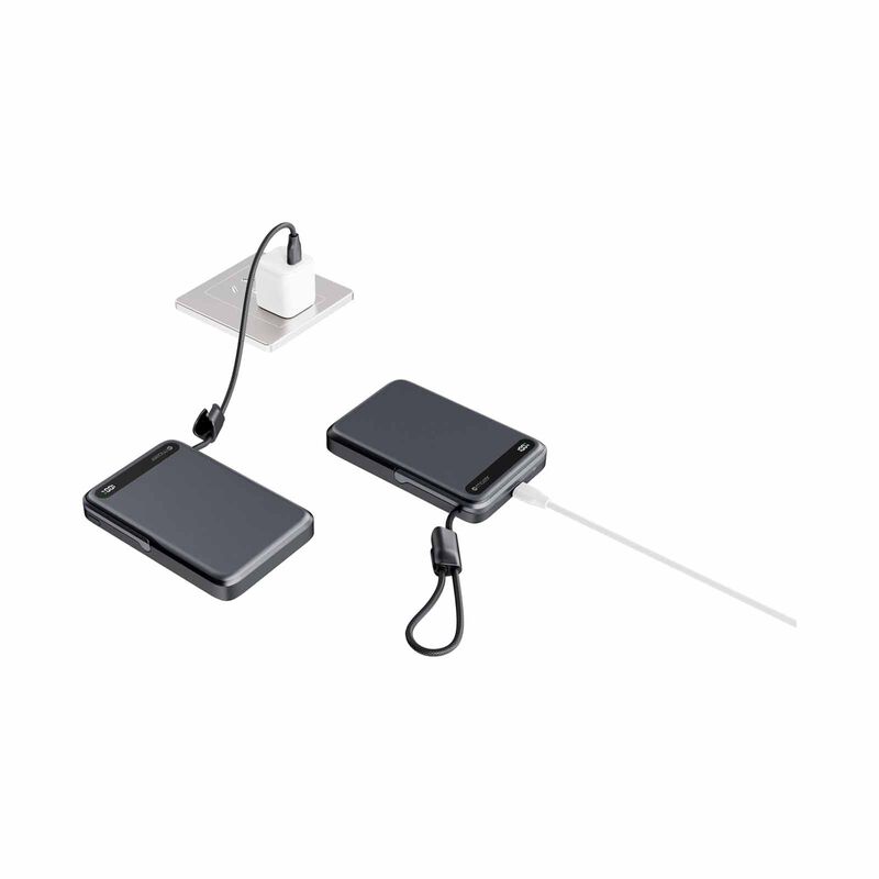 MAZER Maglink 10,000mah Magnetic 15w/apple Watch Charging/usb-c Pd27w Cable Power Bank - Black M-MAGLINK19-BK-image 9