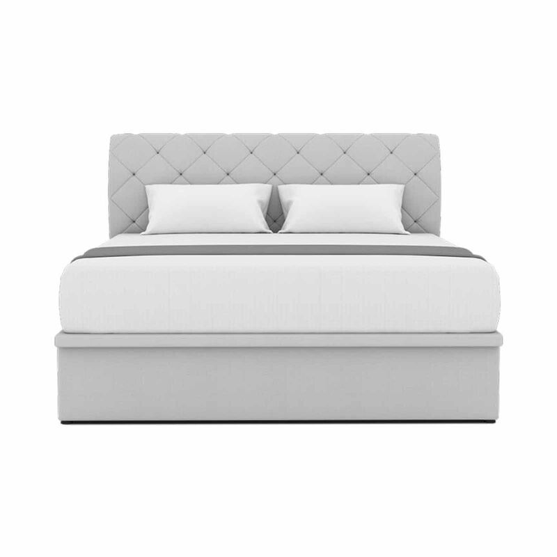 MAXCOIL King Size Bedframe MELISSA + ALEXIS STORAGE-image 5