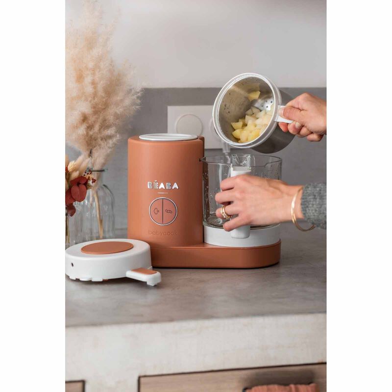 BEABA Baby Food Processor - Terracotta (online) BABYCOOK NEO-image 5