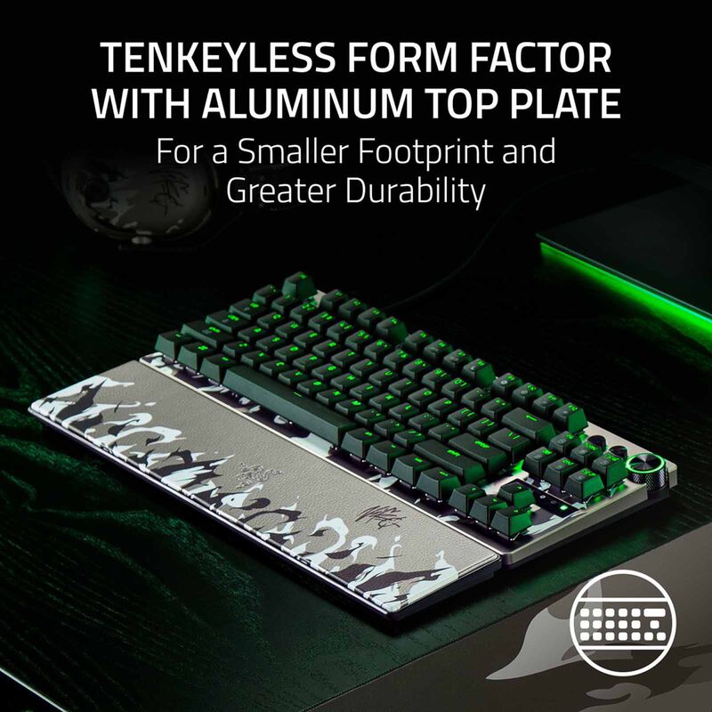 RAZER Huntsman V3 Pro Tenkeyless 8khz - Analog Optical Esports Keyboard - Niko Edition - Us Layout - Frml RZ03-05521500-R3M1-image 10