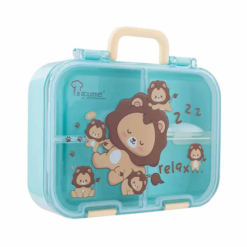 LA GOURMET Sassy 1400ml Lunch Box - Lion LGPG433480-image 1