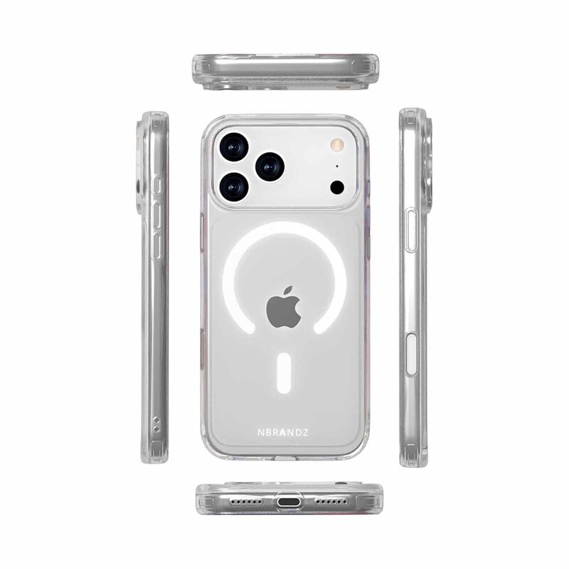 N.BRANDZ Magclairo Touch Magnetic Protective Case For Iphone 17 Pro N-MAGCLAIRO-IP17P-image 1