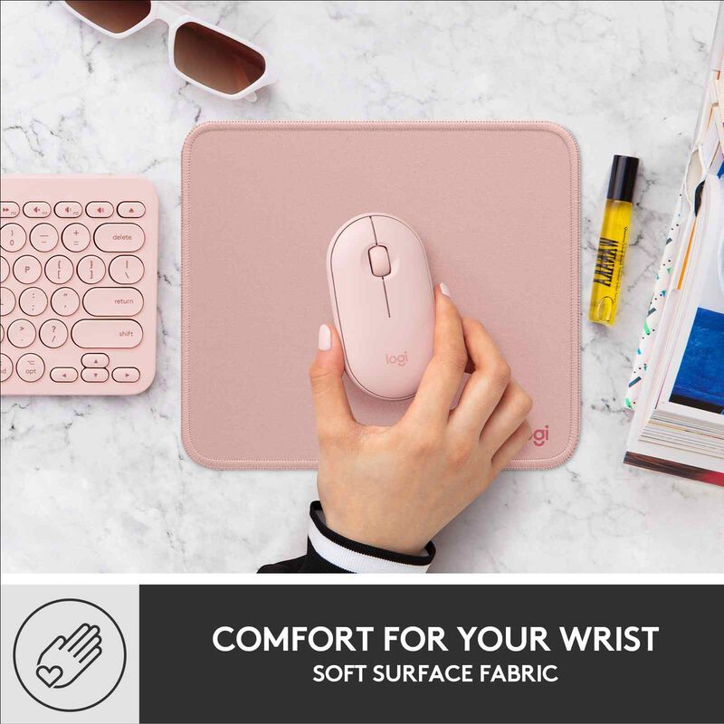 LOGITECH Mouse Pad Studio Series - Darker Rose 956-000033-image 6