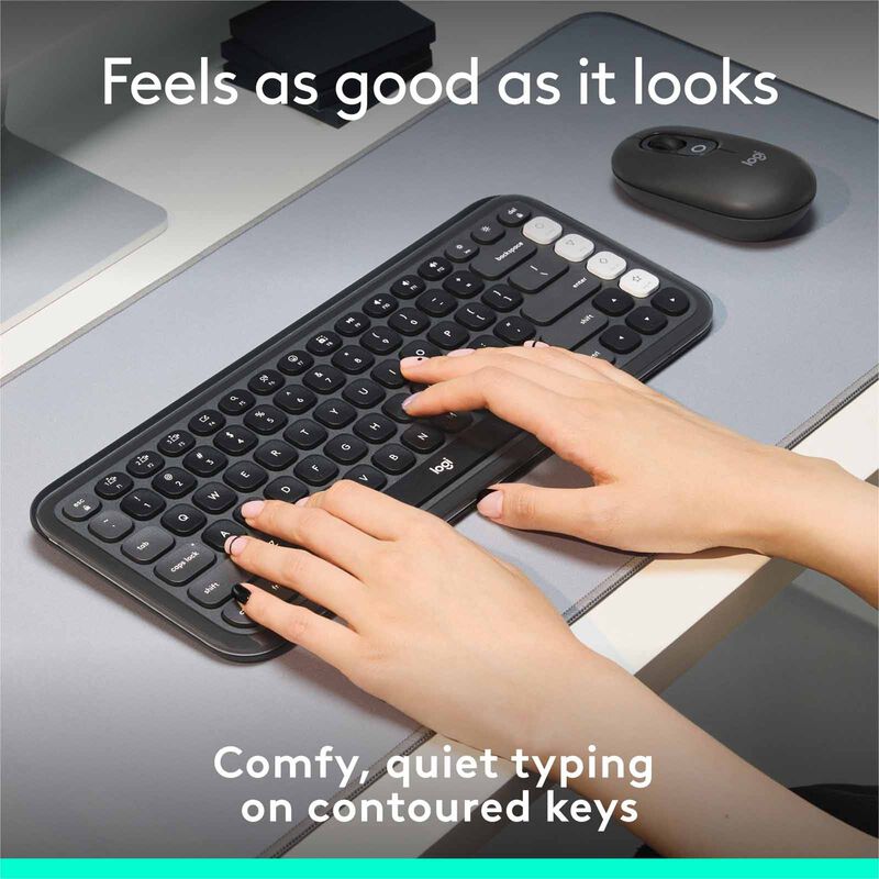 LOGITECH Pop Icon Keys Wl Kb - Graphite 920-013083-image 8