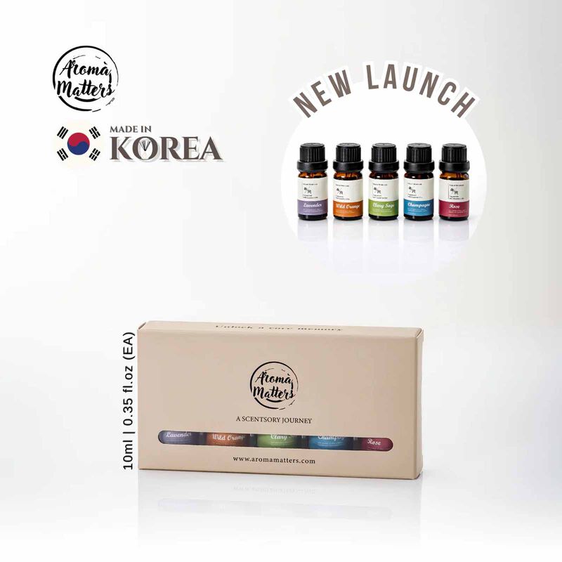 AROMA MATT Water Soluble Essential Oil (set Of 5) ESSOIL-SET OF 5-image 2