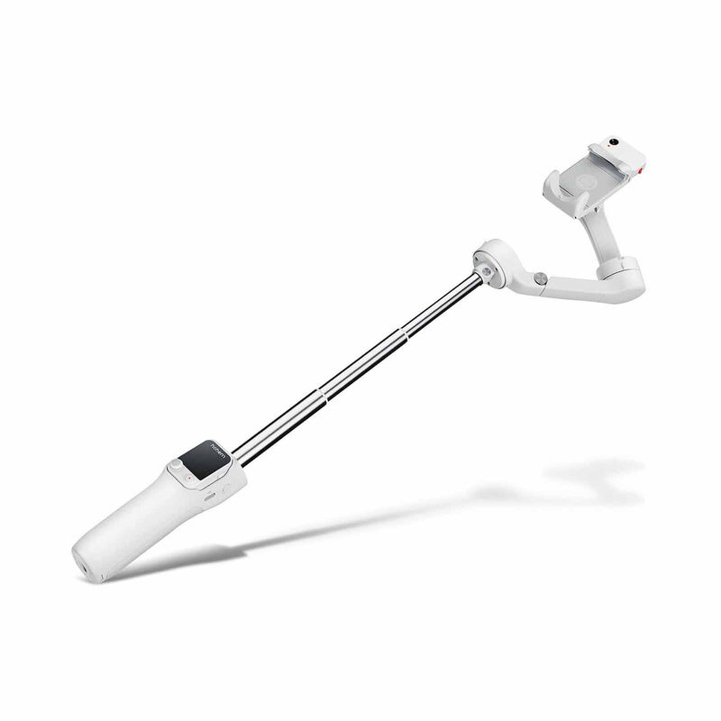 HOHEM Isteady V3 3-axis Palm Smartphone Gimbal Ai Visual Tracking White W/ Selfie Stick HT-ISTEADY V3-WHITE-image 2
