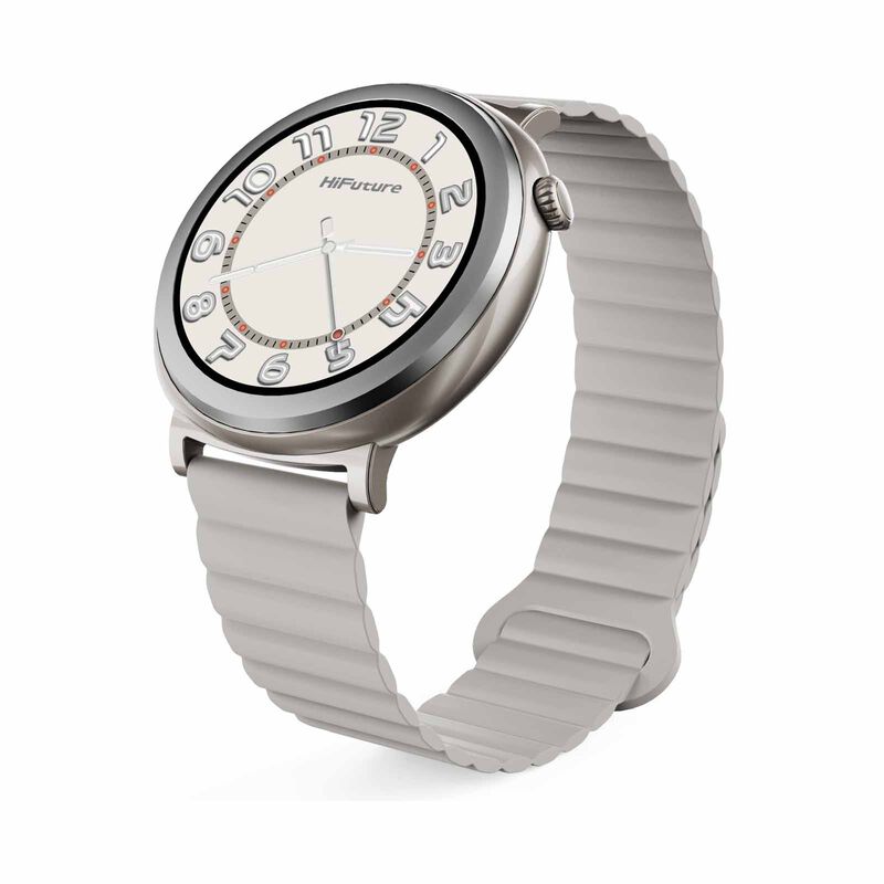 HIFUTURE Aurora - Silver Bluetooth Smartwatch With Heart Rate Function HSSW11SL-image 4
