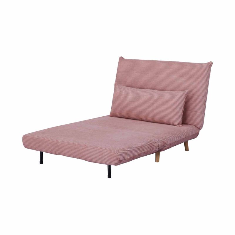 Single Sofa Bed Pink KIENNA-image 9