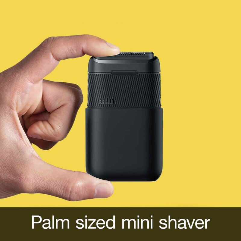 BRAUN Wet & Dry Pocket Shaver M1012-image 3