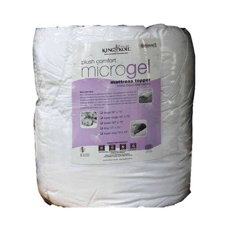 KINGKOIL Premium Topper - Queen MICROGEL COLLECTION-image null
