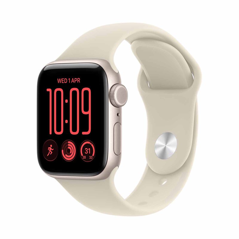 APPLE Watch Se 3 Gps + Cellular 40mm Starlight Aluminium Case With Sand Sport Band - S/m MJLC4X/A-image 2