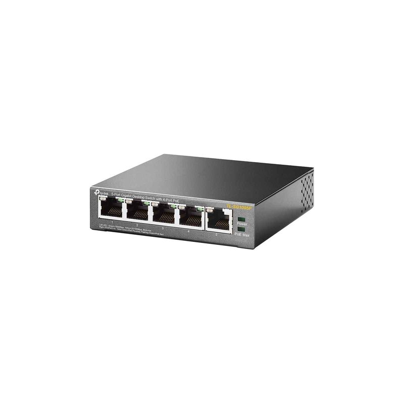 TP LINK 5-port Gigabit Desktop Poe Switch TL-SG1005P-image 3