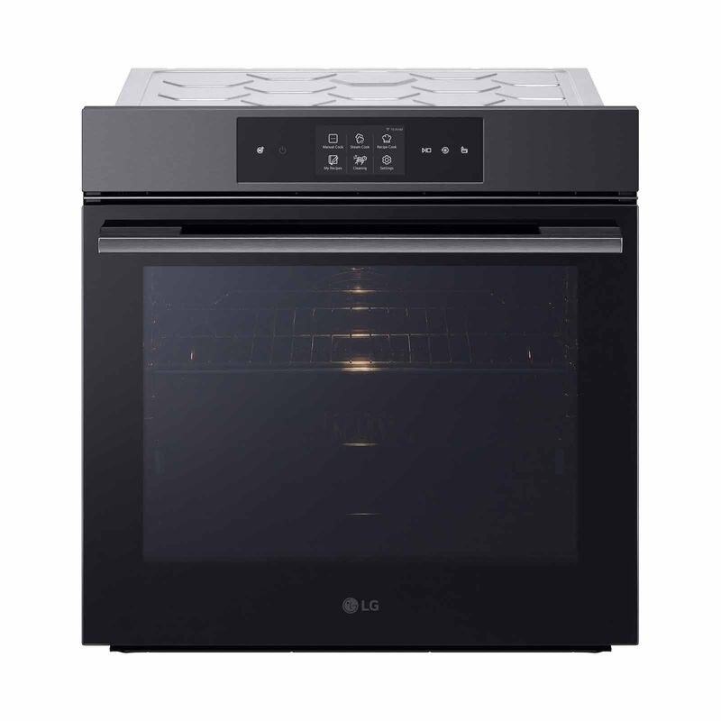 LG Built-in Oven (76l)- Matt Black Stainless Steel (exclude Installation) WSED7665B-image 1