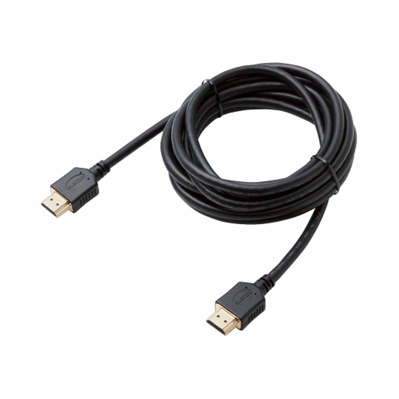 ELECOM 3m High Speed Hdmi Cable 10.2 Gbps DH-HD14ER30BK-image 2