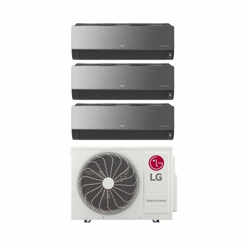 LG Lg 28k Condenser New Artcool System 3 (9000btu X 3) Z3UQ28GFA1 + ZMNQ09GDJR0 X 3-image 1