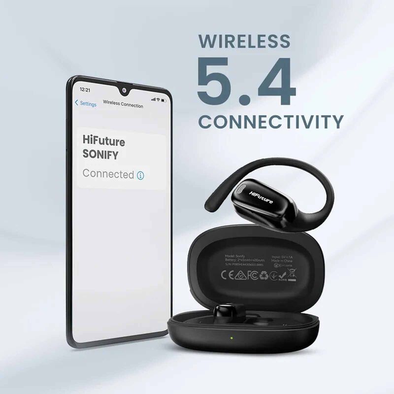 HIFUTURE Sonify Open Earbuds Black 6972576182067-image 3