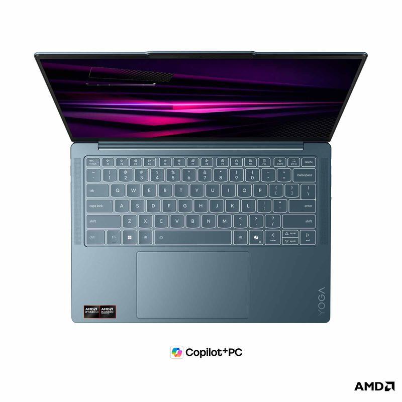 LENOVO 14in Wuxga Oled Amd Ryzen Ai 7 445 16gb Ram Radeon 840m 1tb Ssd Win 11 Home YOGA SLIM 7 14AGP11 83QS0033SB-image 3
