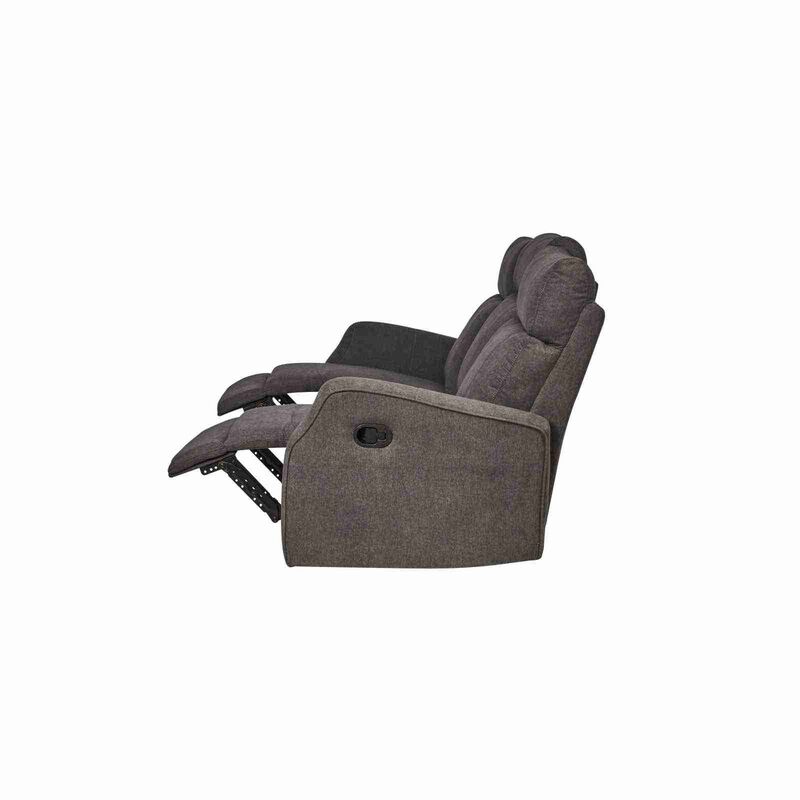 MIZU DESIG 3rr Seater Recliner (fab) Mto Fabric Sofa ELLA-image 26