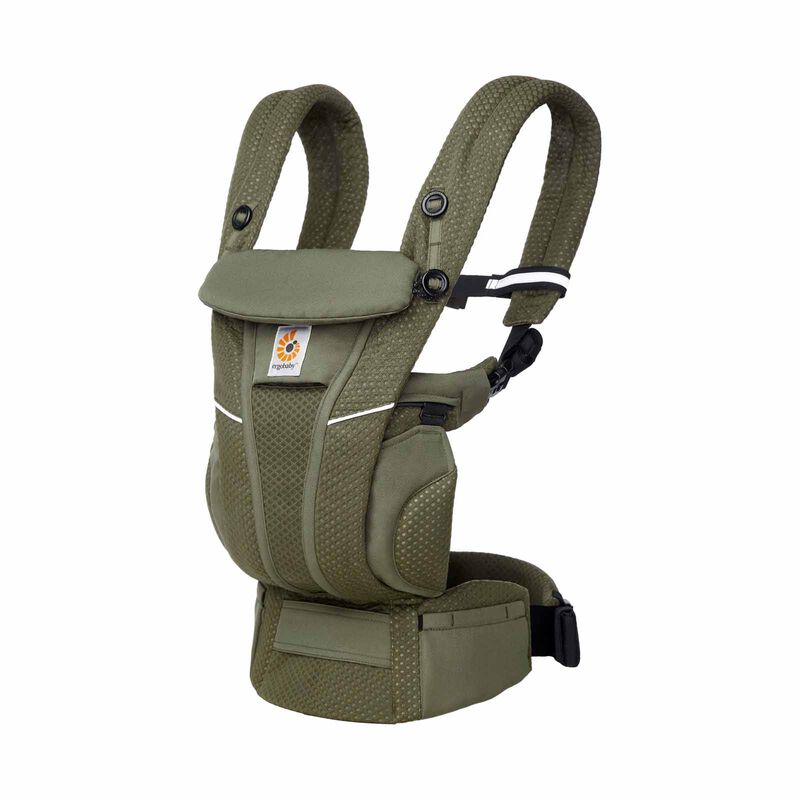 ERGOBABY Omni Breeze Baby Carrier - Olive Green BCZ360POLIVE-image 1