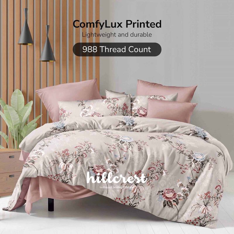 HILLCREST Hillcrest I Comfylux Printed 988tc I Auspicious Queen Summer Blanket ( Oe ) 6835 I Q I SB I AUSPICIOUS-image 1