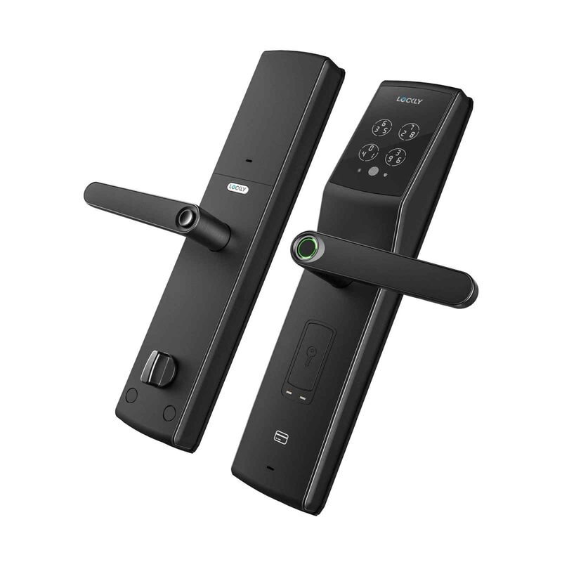 LOCKLY Secure Lux Mortise Edition Space Grey PGD829AFSG-image null