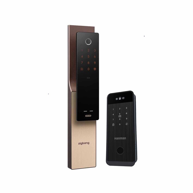 ZIGBANG Gate Lock H1 + Door Lock Shp-p52h (copper) H1 + SHP-P52H (COPPER)-image 4
