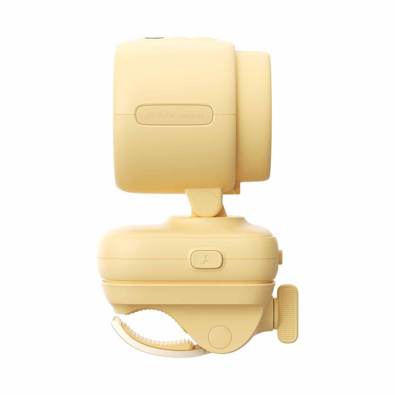 JISULIFE Stroller Fan Life4-clip-5000mah-yellow FSL04R-A0108001-image 5